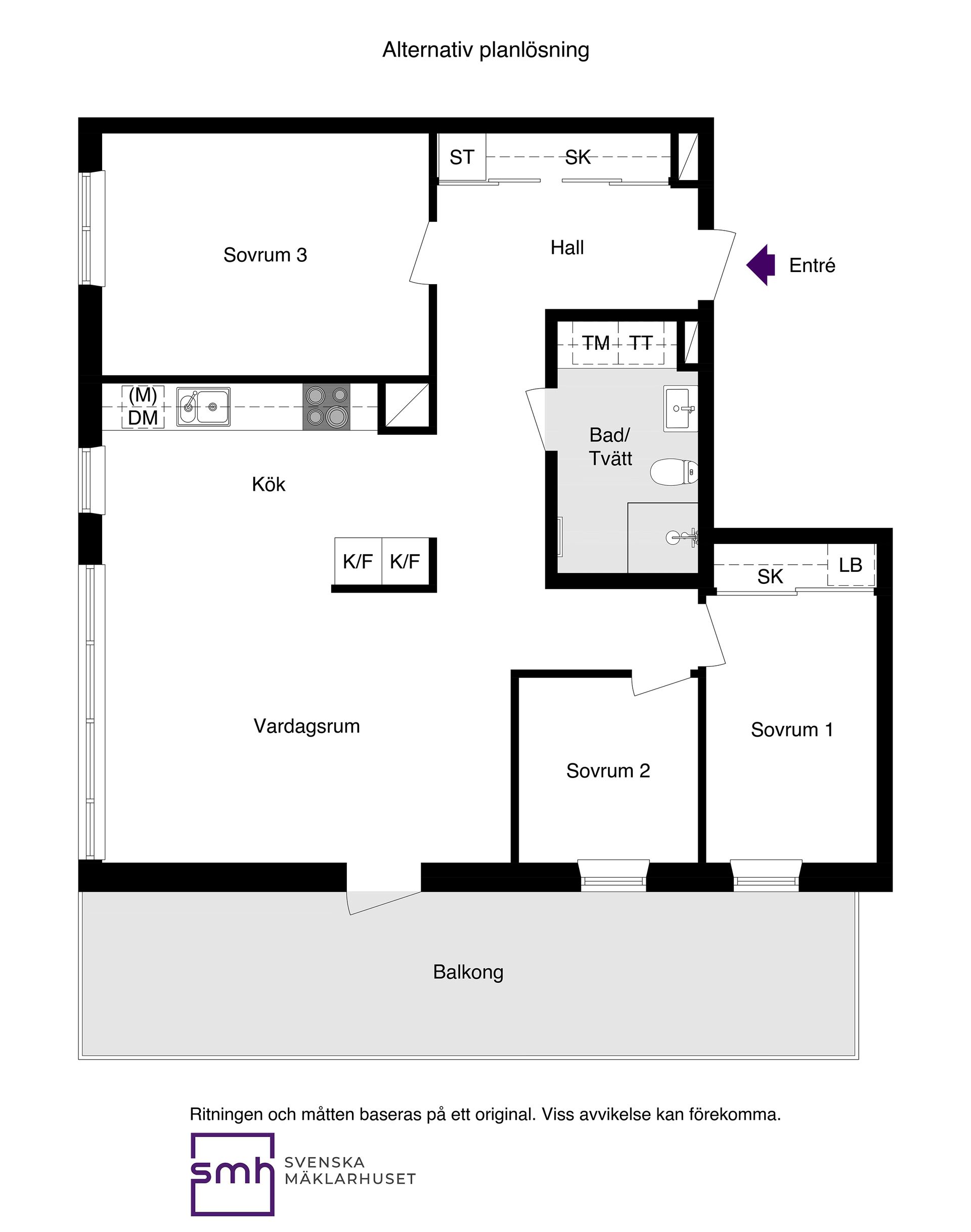 Bostadsrätt, Rörviksbacken 7, Årsta, Stockholm