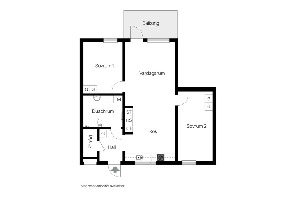 Bostadsrätt, Stora Törnekvior 23 D, Visby - A7, Gotland