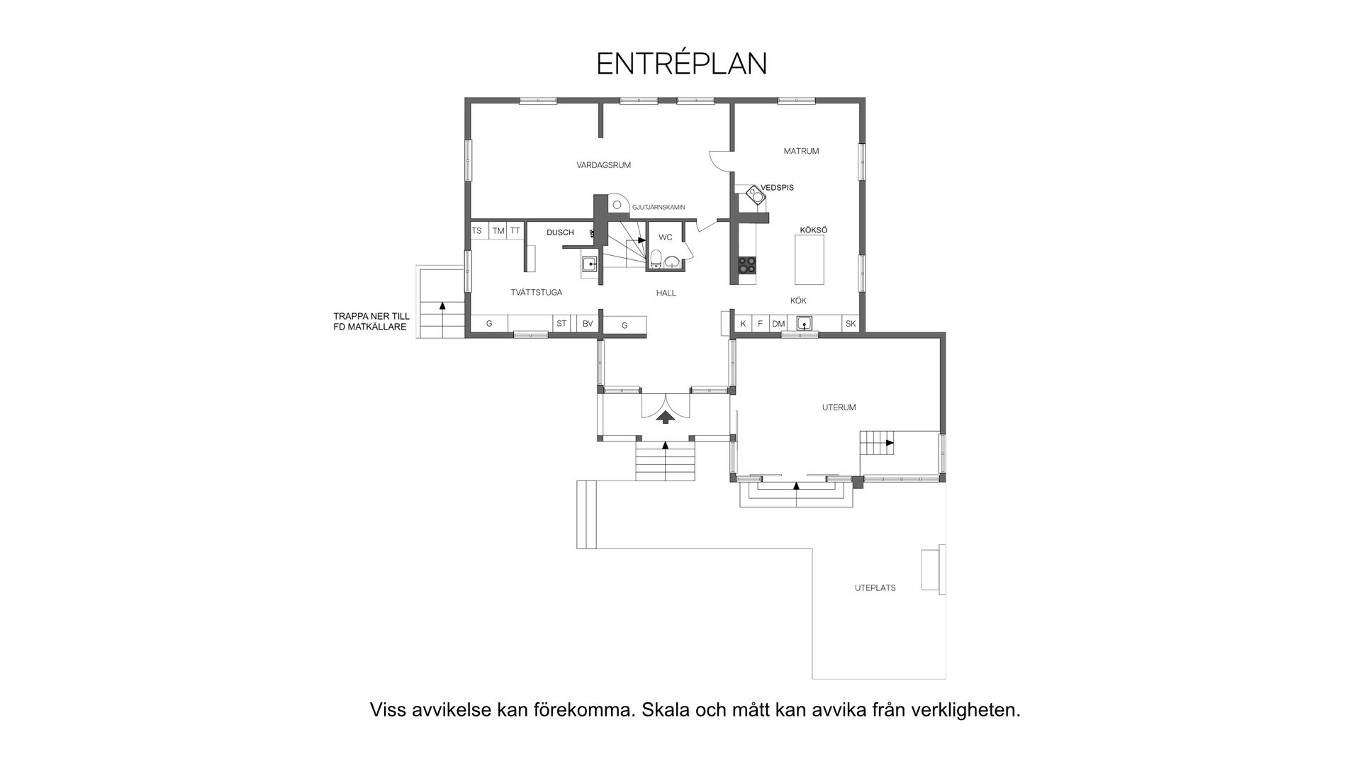 Villa, Gamla vägen 7, Tillberga, Västerås
