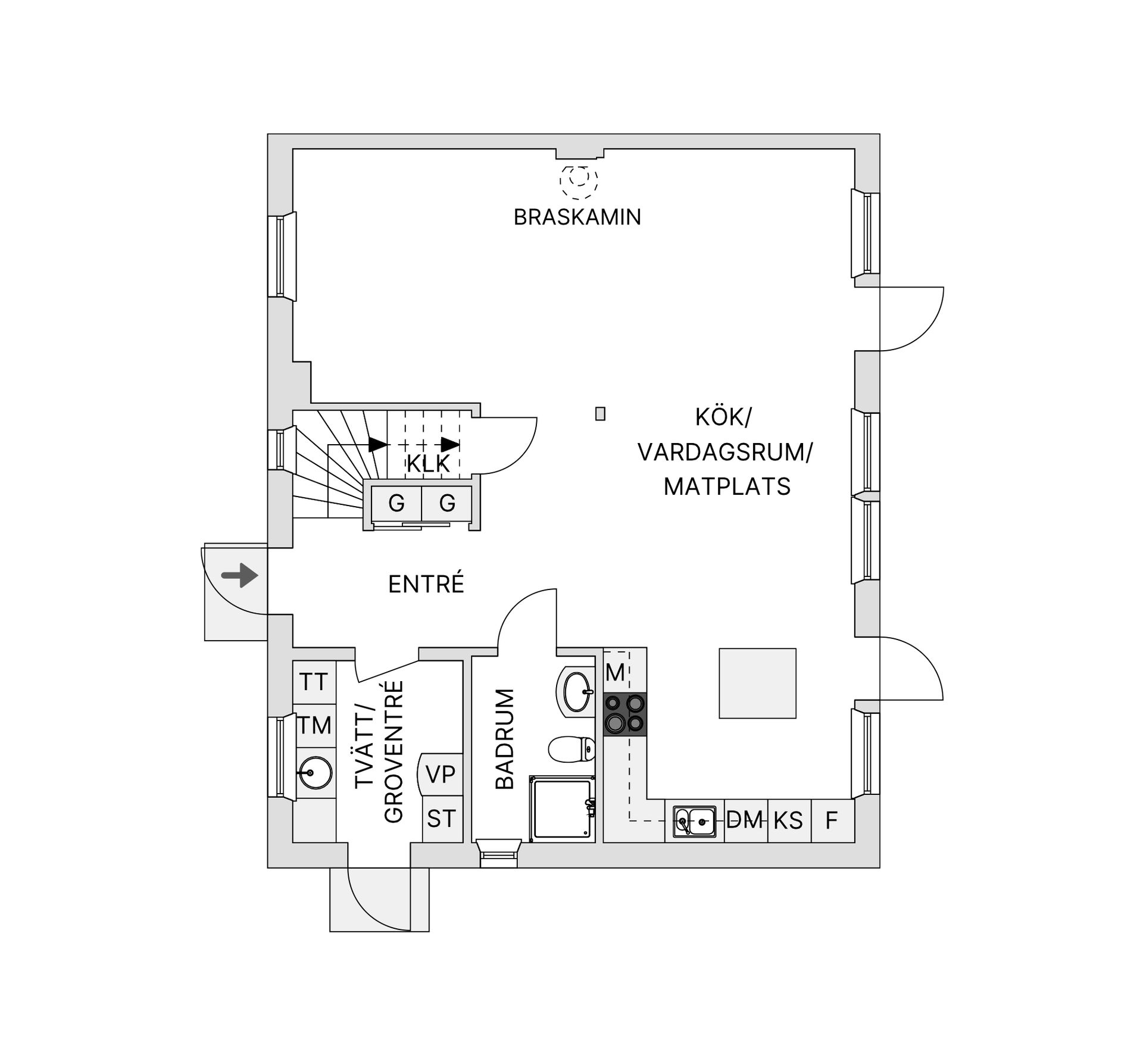 Radhus, Ardennervägen 2D, Svinninge, Österåker