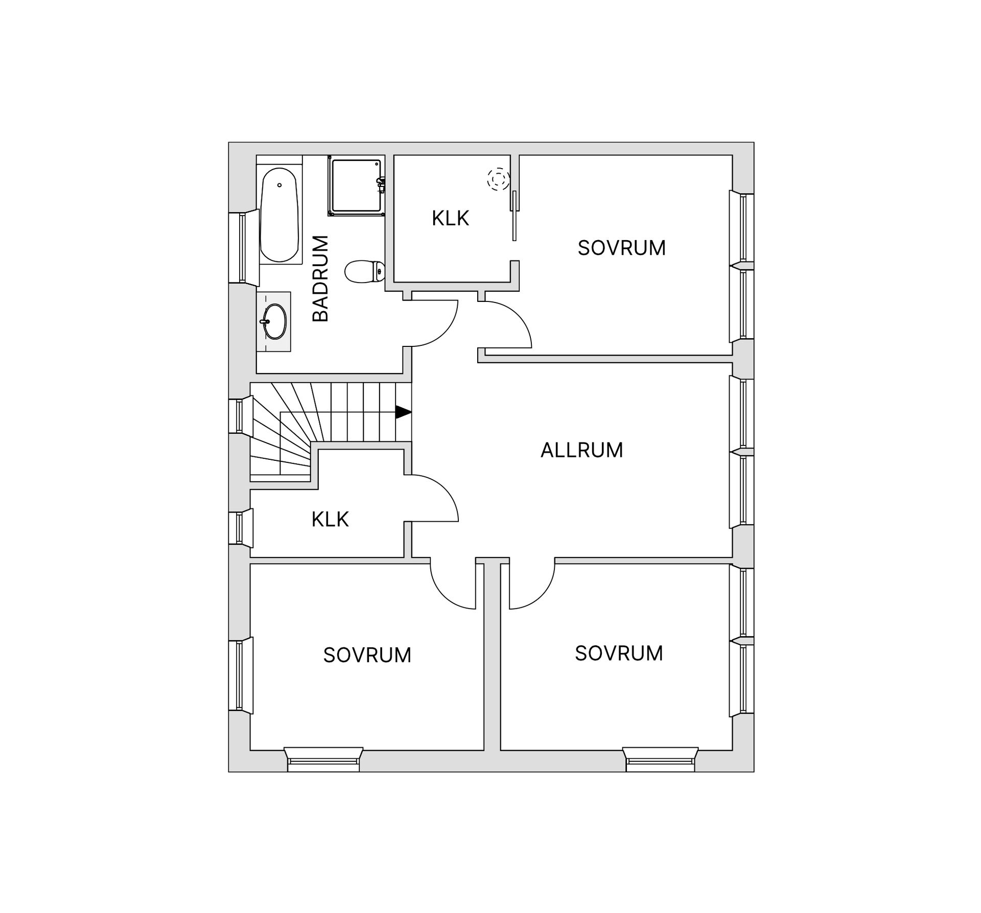 Radhus, Ardennervägen 2D, Svinninge, Österåker