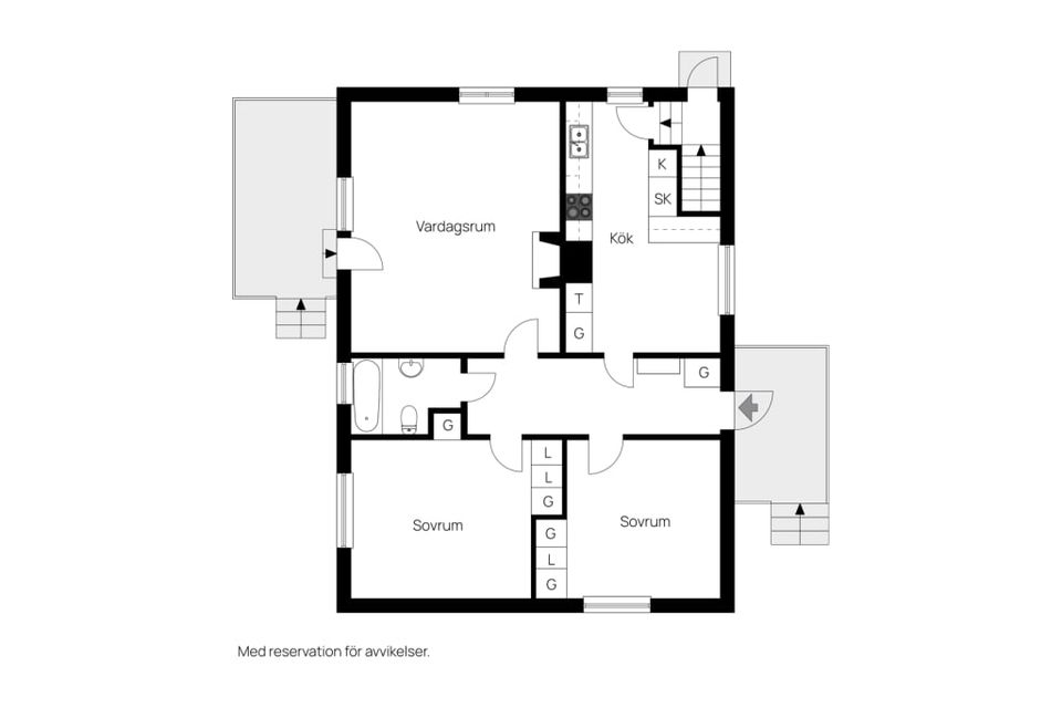 Villa, Östervägen 34, Häverödal, Norrtälje