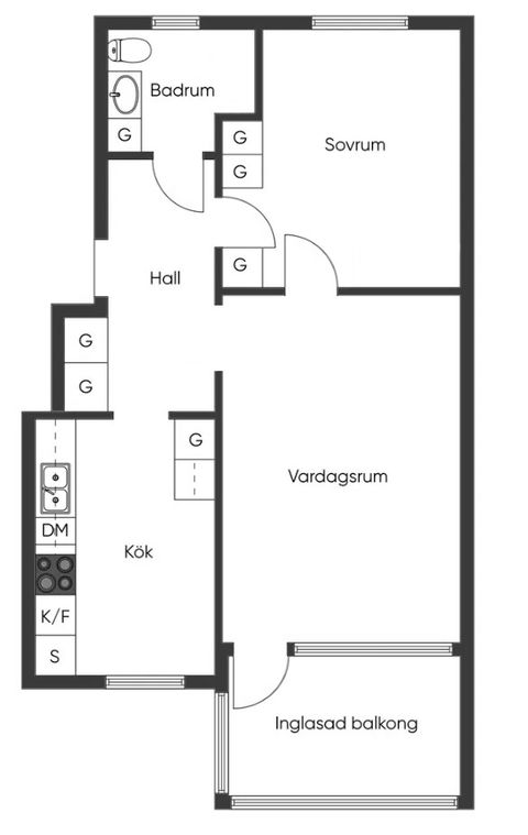 Bostadsrätt, Basungatan 22, Ruddalen, Göteborg