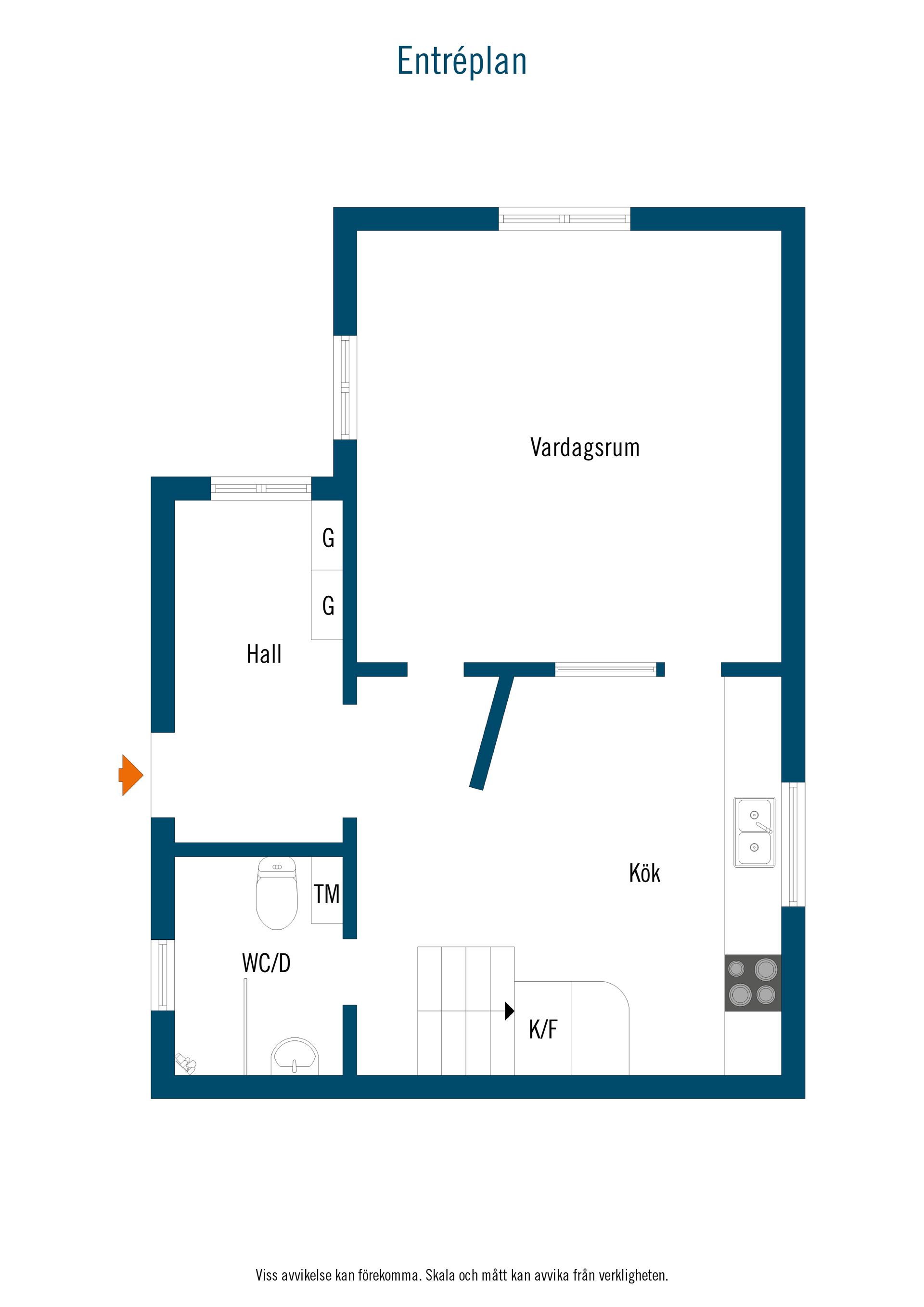 Villa, Vivegatan 13, Borrby, Simrishamn