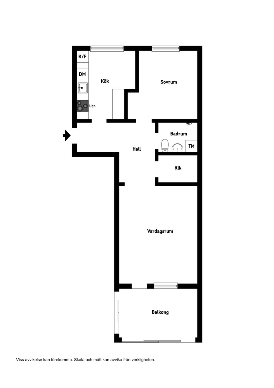 Bostadsrätt, Vagnmansgatan 8, Eneborg, Helsingborg