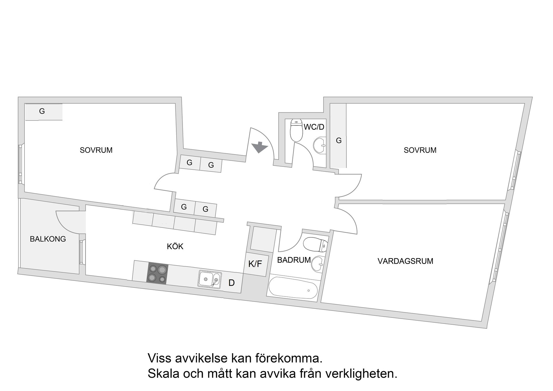 Bostadsrätt, Lingvägen 219, Hökarängen, Stockholm