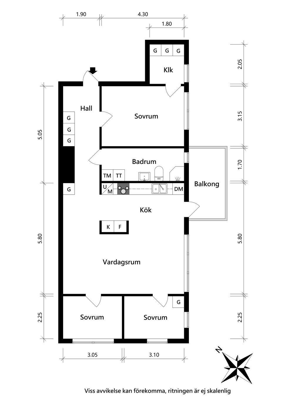 Bostadsrätt, Helgas väg 17, Öjersjö, Partille
