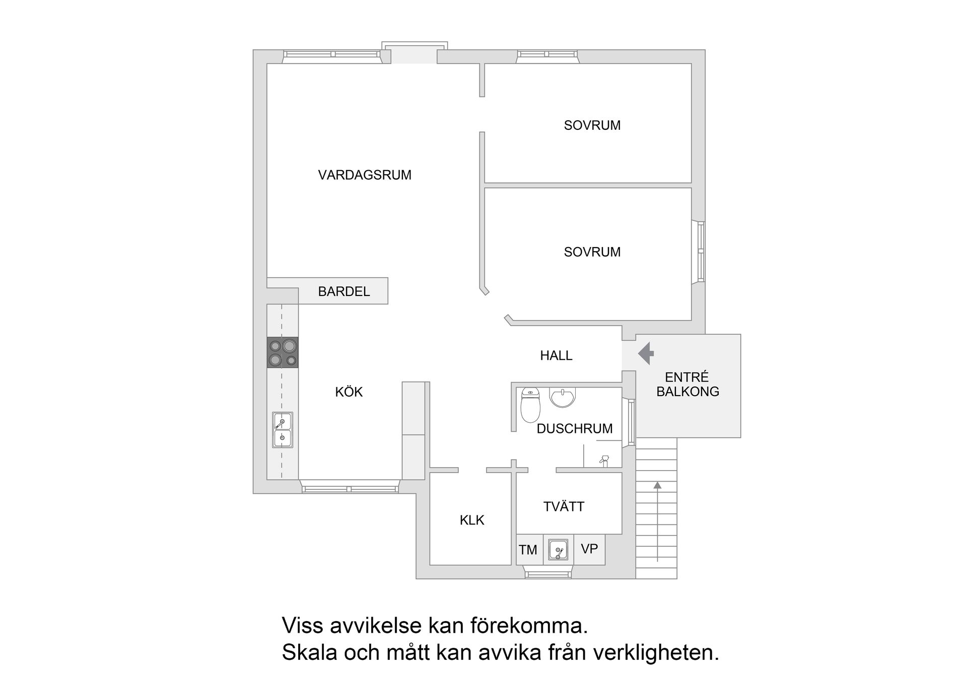 Bostadsrätt, Västergården 61, Västergården, Vallentuna
