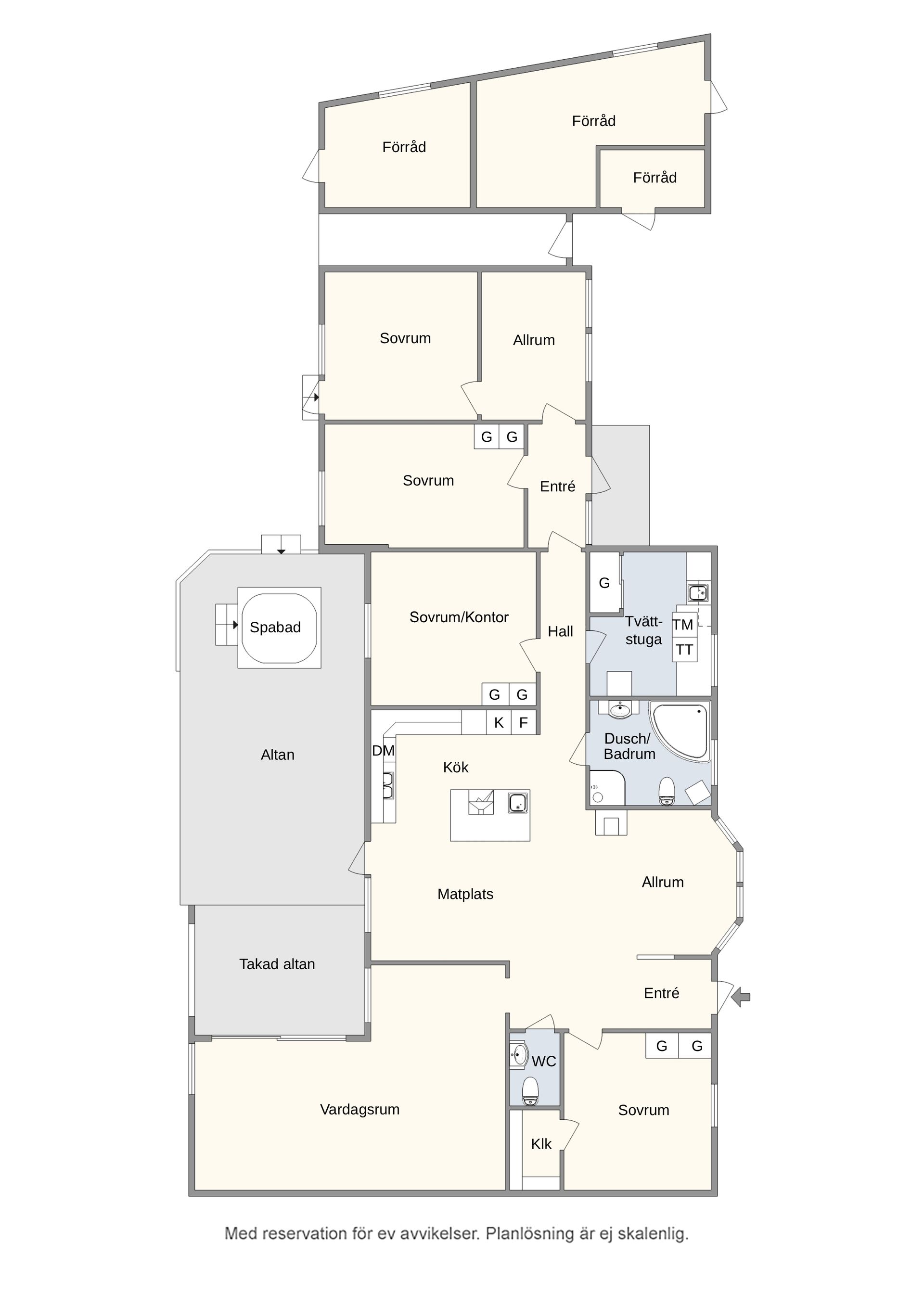 Villa, Nils Mikkelsens väg 5, Kristianstad - Nosaby, Kristianstad