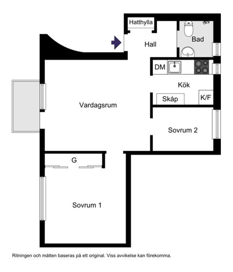 Bostadsrätt, Kalmgatan 20, Hammarbyhöjden, Johanneshov, Stockholm