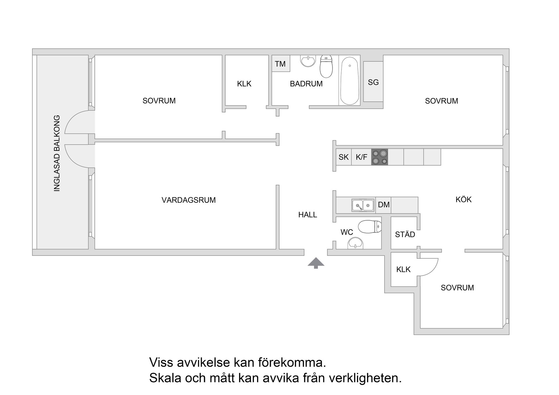Bostadsrätt, Grindtorpsvägen 25,2tr, Grindtorp, Täby