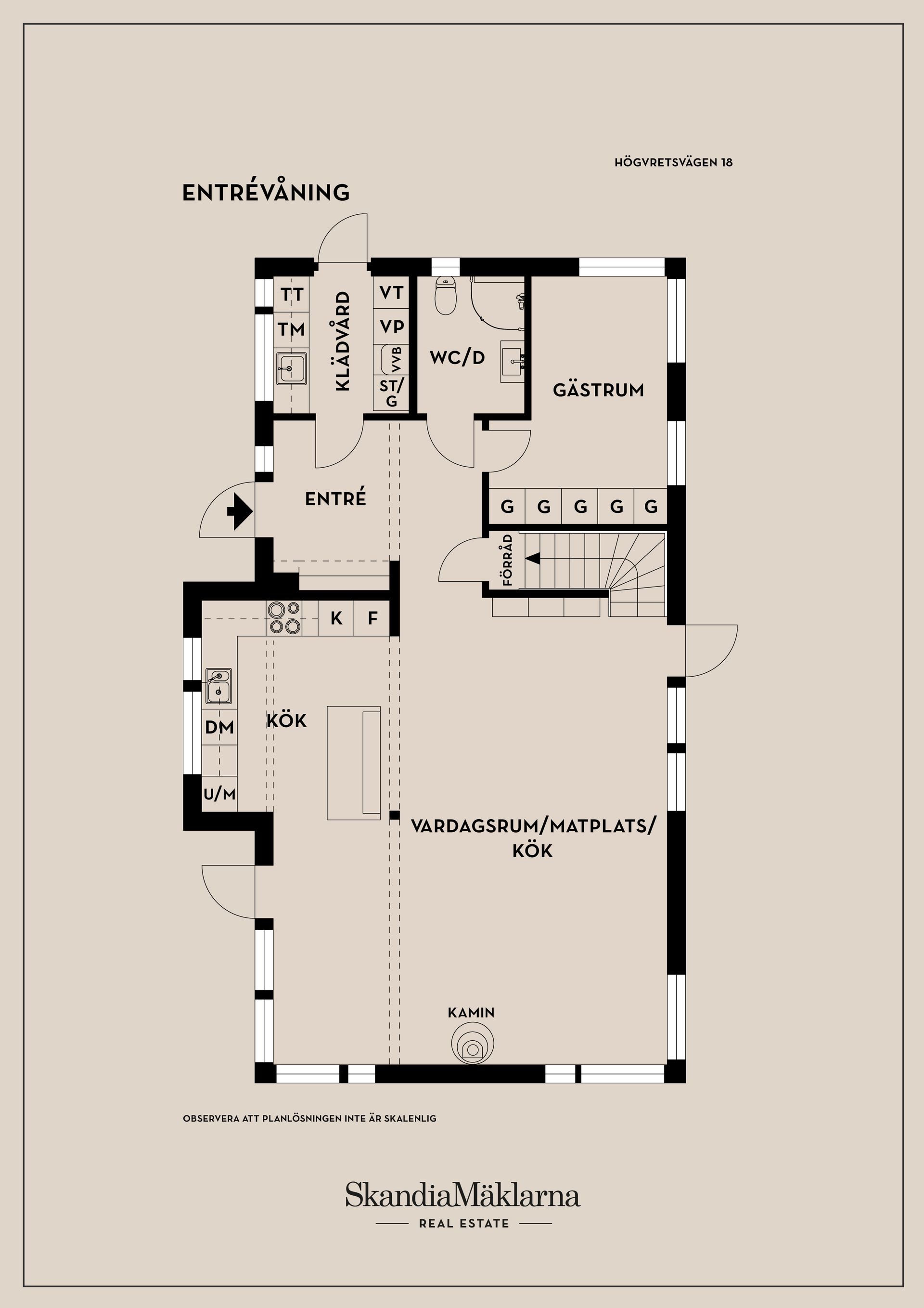 Villa, Högvretsvägen 18, Söderby, Salem