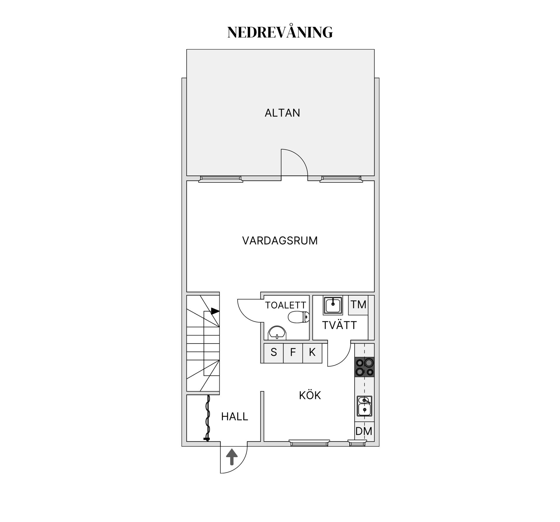 Radhus, Genuavägen 40, Torslanda - Skutehagen, Göteborg