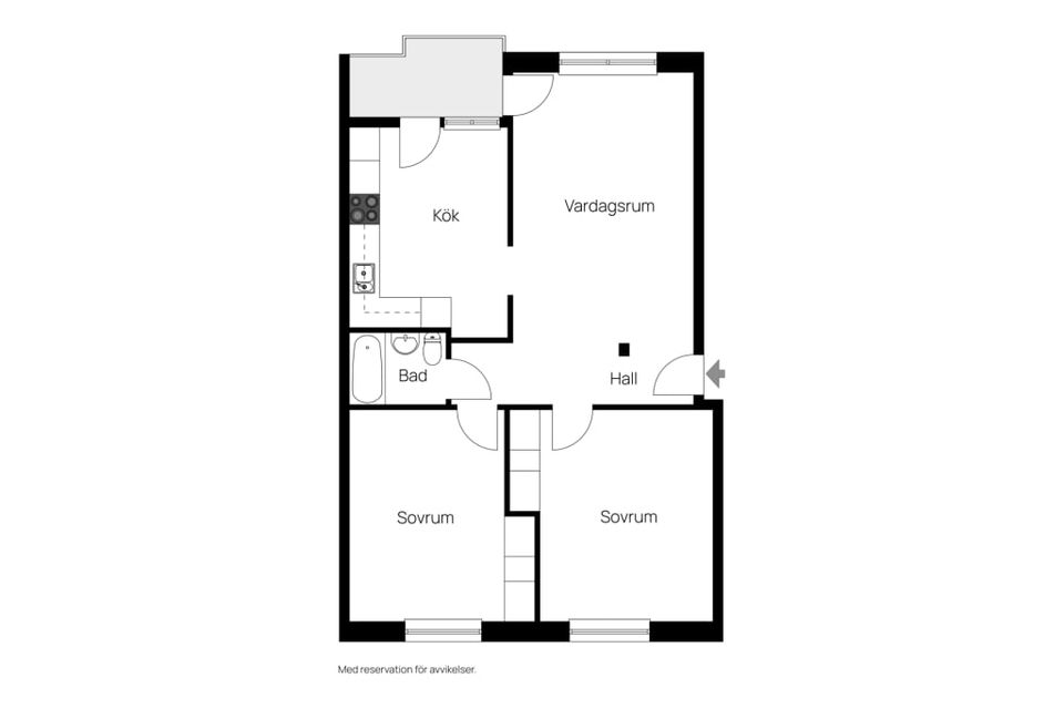 Bostadsrätt, Näverstigen 9, Sjöbo, Borås