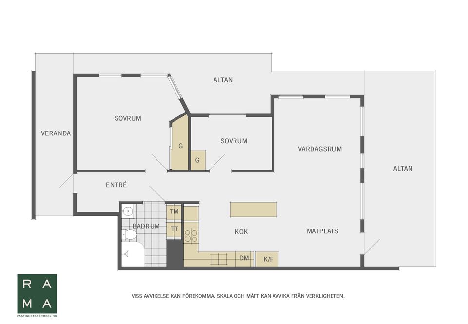 Bostadsrätt, Badvägen 2A, Täppet (Åhus), Kristianstad