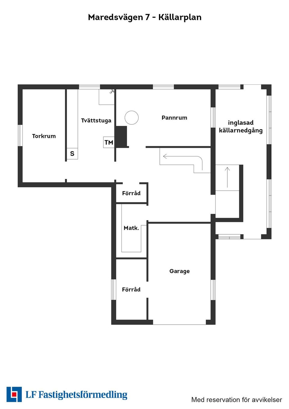 Villa, Maredsvägen 7, Oskarström, Halmstad