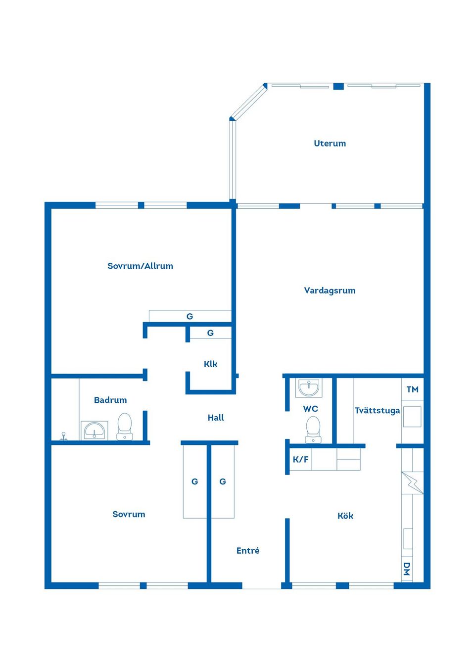 Radhus, Aron Nils väg 1B, Osby - Centralt, Osby