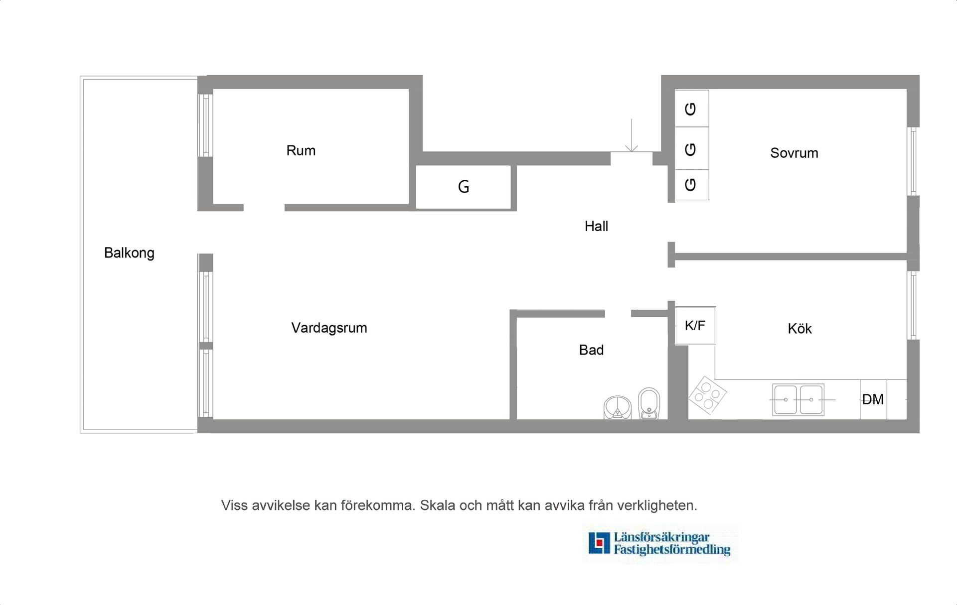 Bostadsrätt, Norra Skjutbanegatan 19A, Haga, Västerås