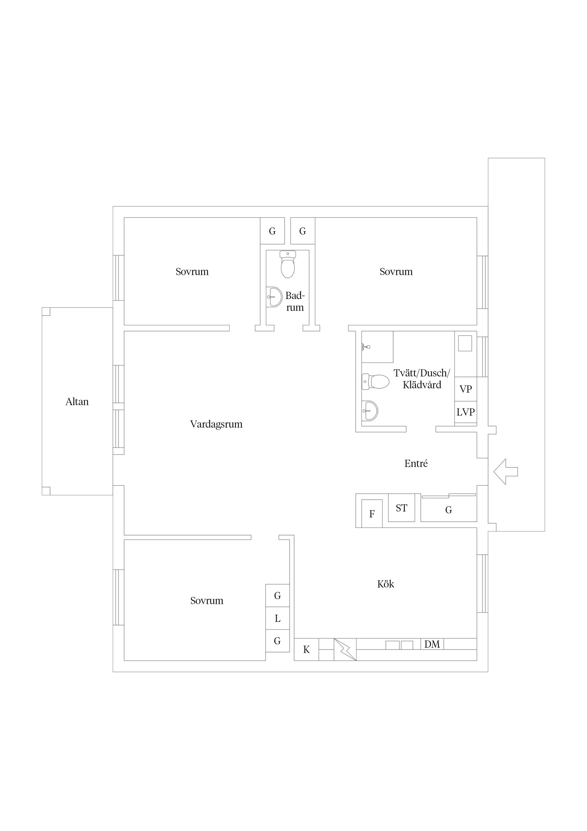 Bostadsrätt, Von Fersens väg 22, Ljungsbro, Linköping