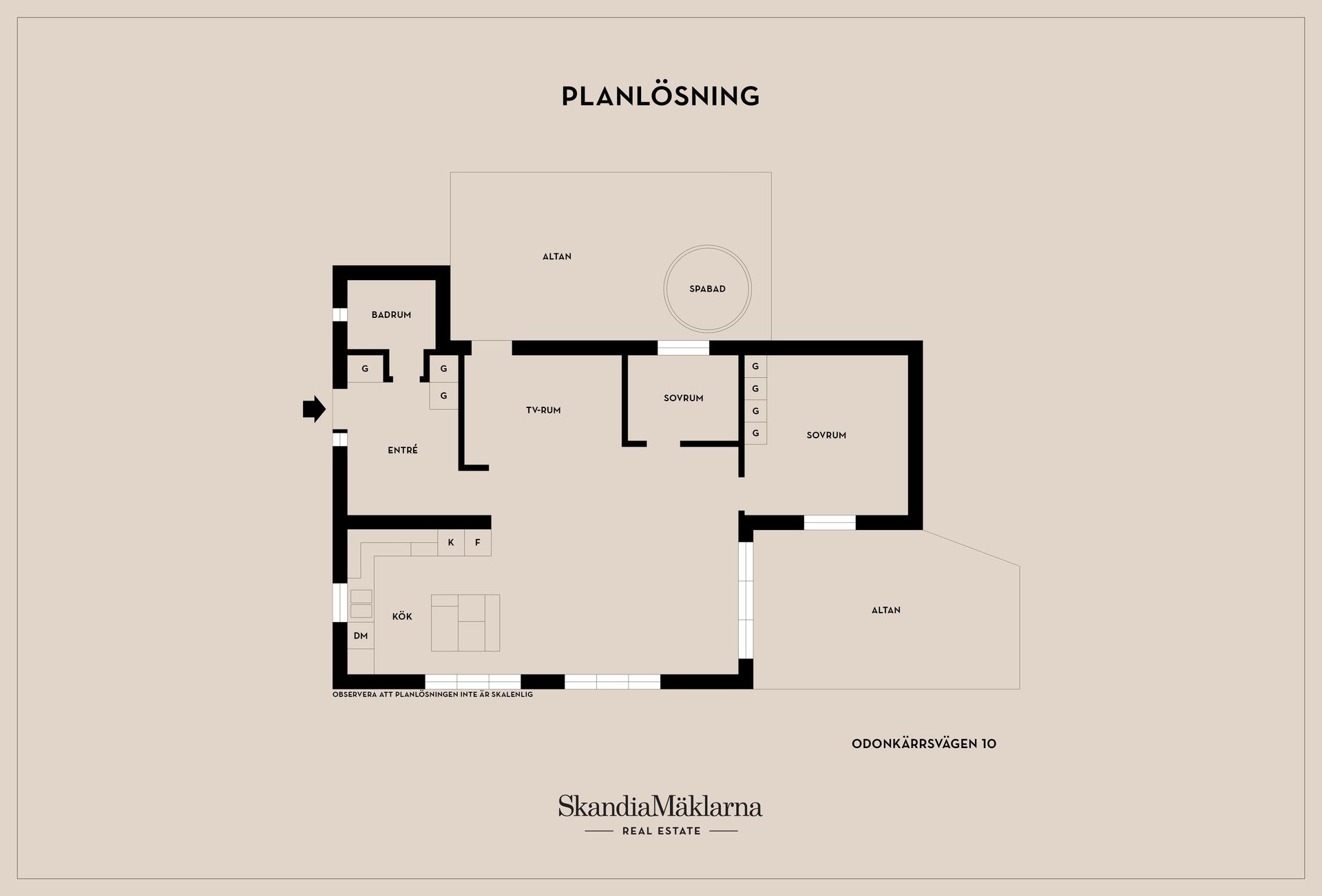 Villa, Odonkärrsvägen 10, Slätviken, Eskilstuna