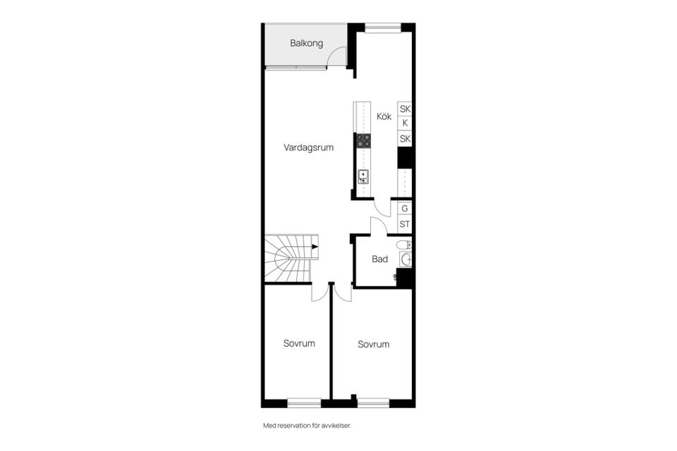 Bostadsrätt, Storgatan 52A, Centralt, Sundsvall