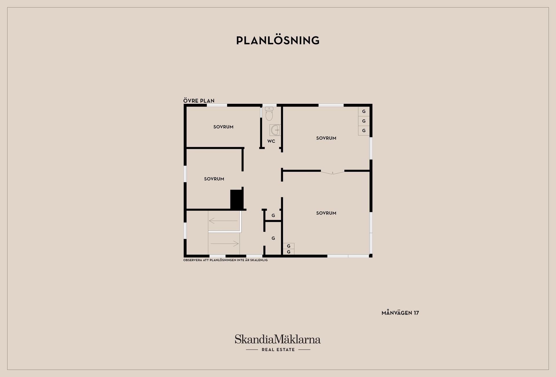 Villa, Månvägen 17, Motala