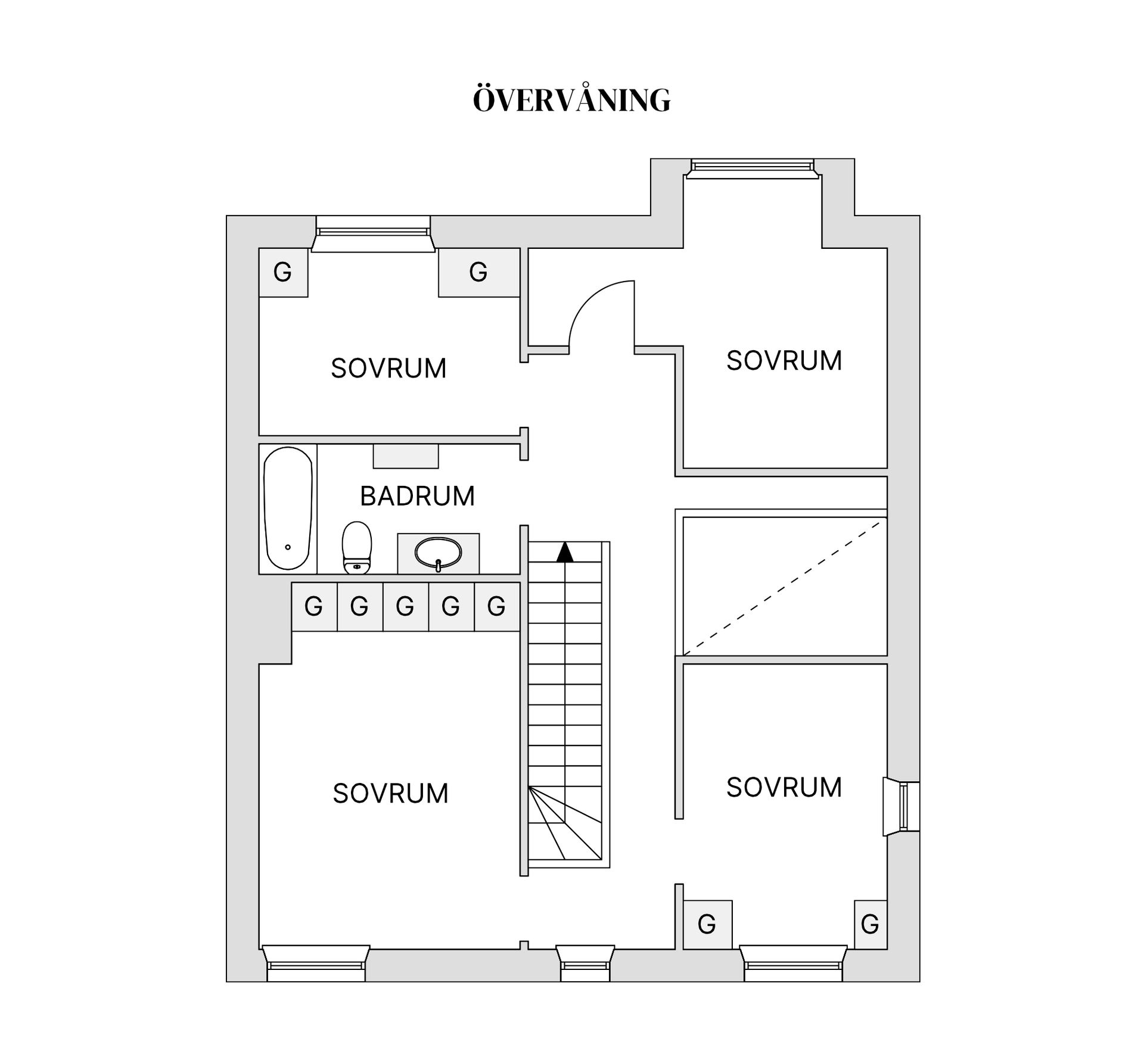 Radhus, Skogstorpsvägen 20, Lindbacken, Uppsala