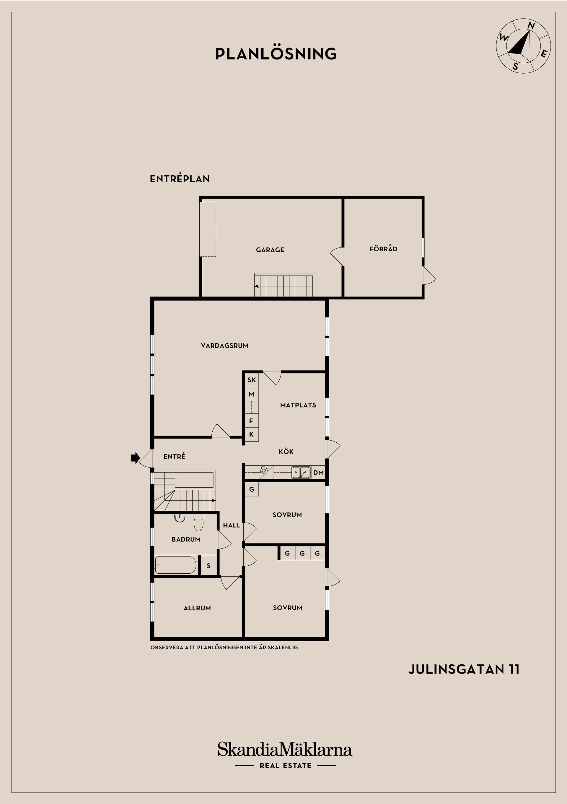 Villa, Julinsgatan 11, Ramlösa, Helsingborg