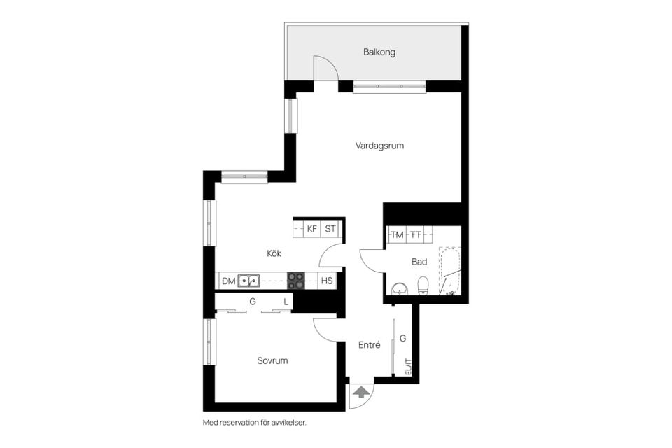 Bostadsrätt, Årgångsgatan 1, Liljeholmskajen, Stockholm