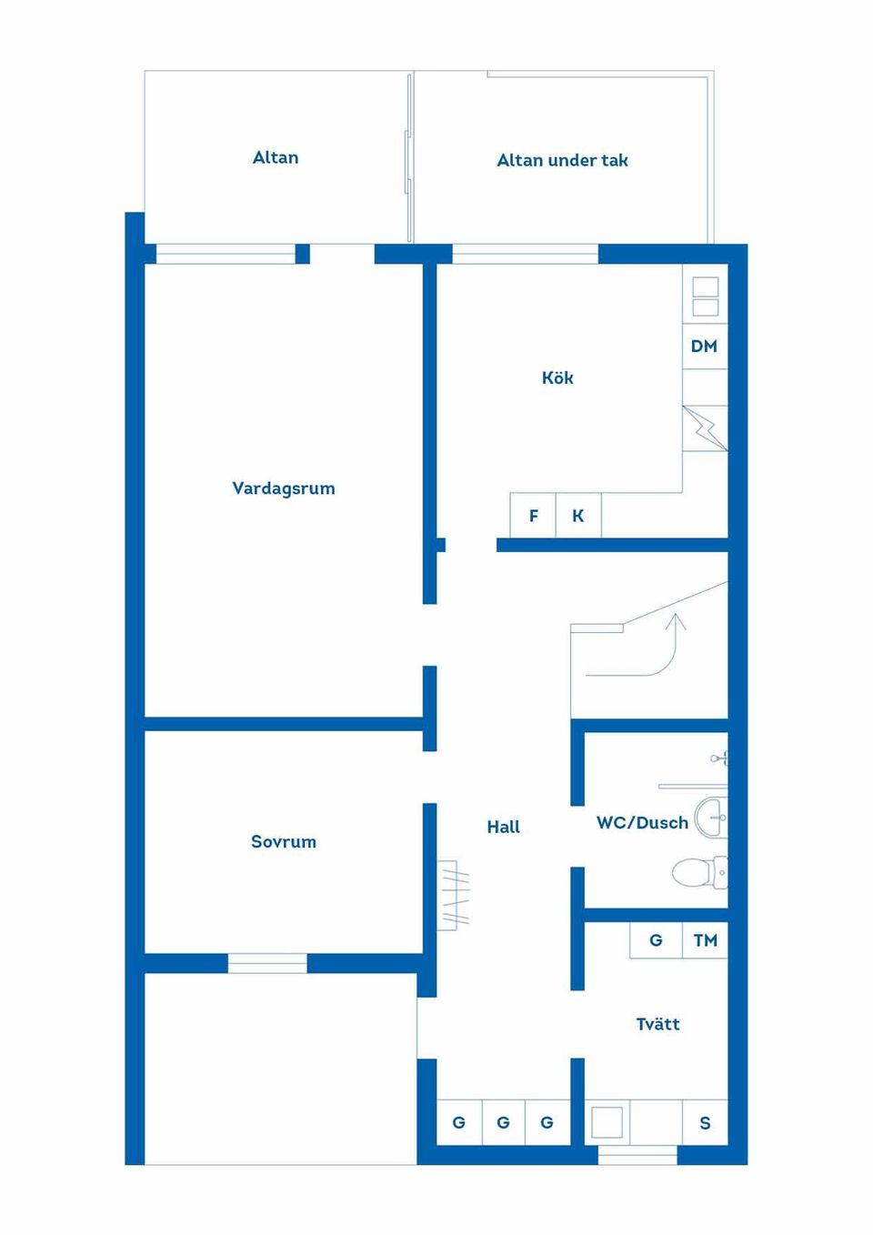 Radhus, Hövdingavägen 21B, Södra Bomhus, Gävle
