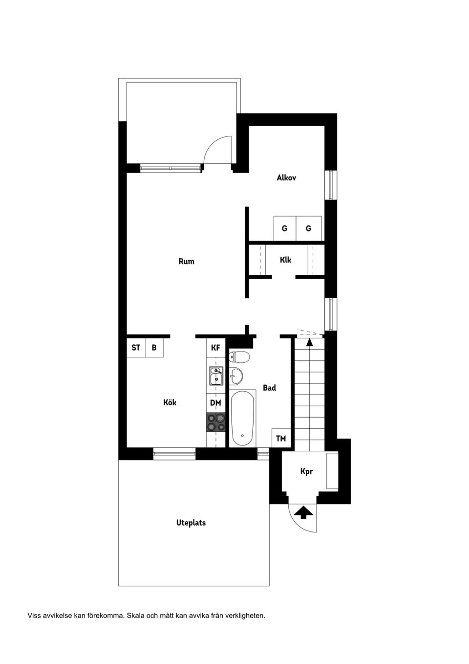 Bostadsrätt, Odvaldsvägen 5, Klintehamn, Gotland