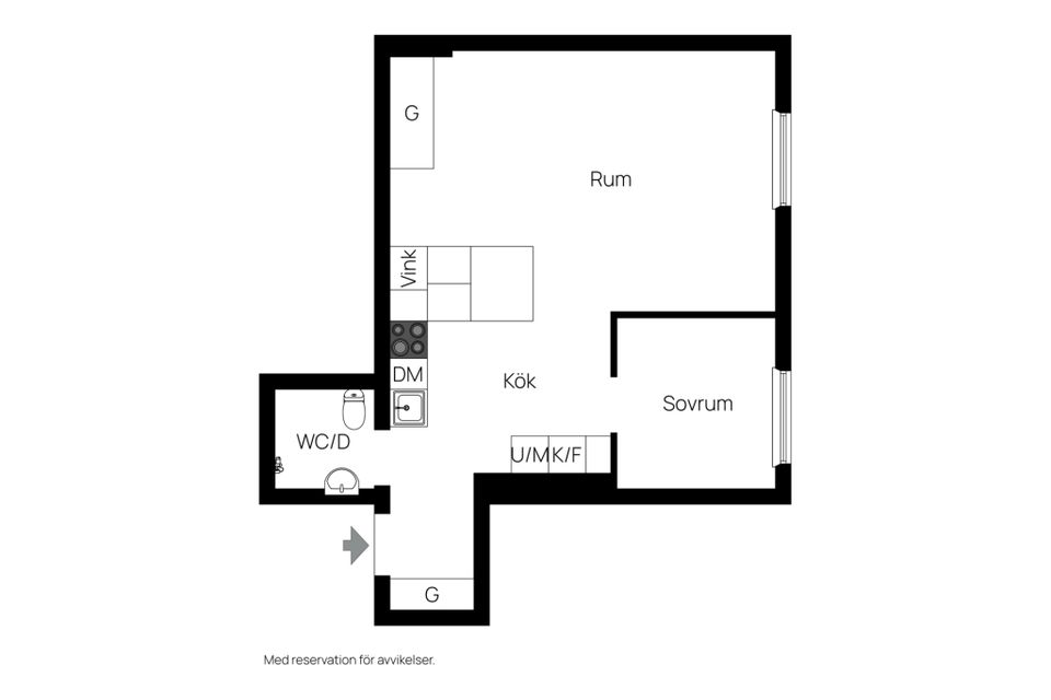 Bostadsrätt, Fridhemsgatan 41, Kungsholmen, Stockholm
