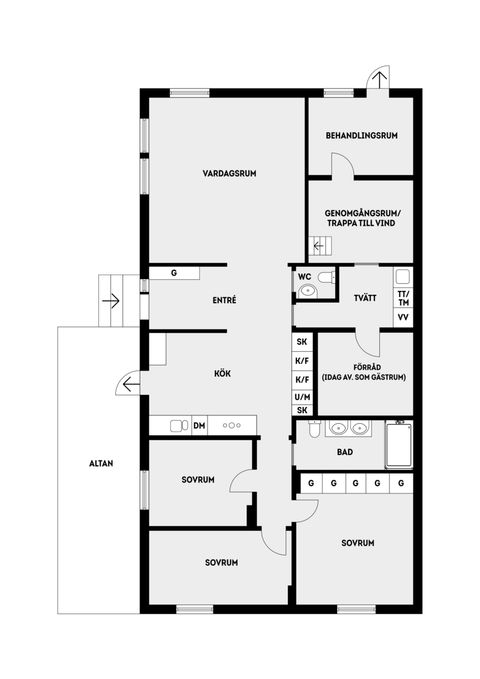 Radhus, Blekingevägen 17, Ormsta, Vallentuna