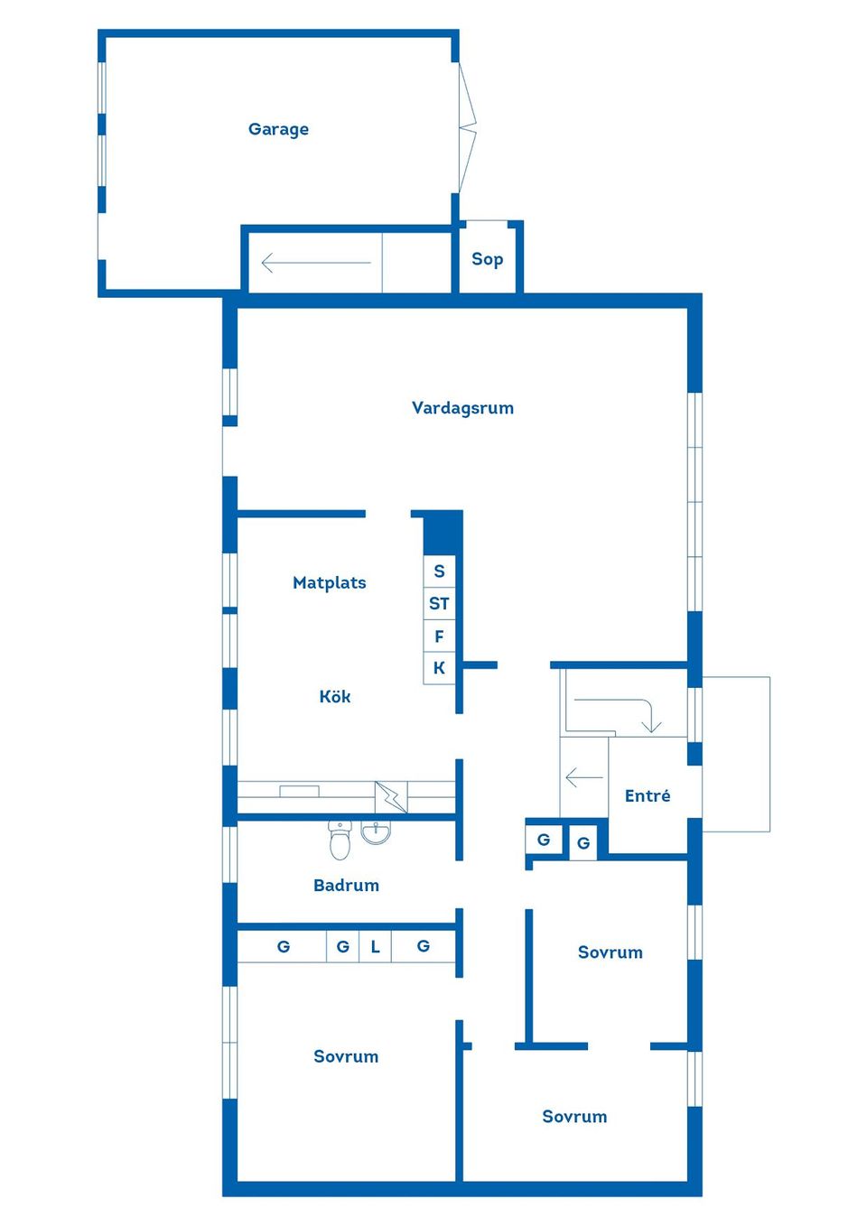 Villa, Marielundsgatan 4A, Mariestad