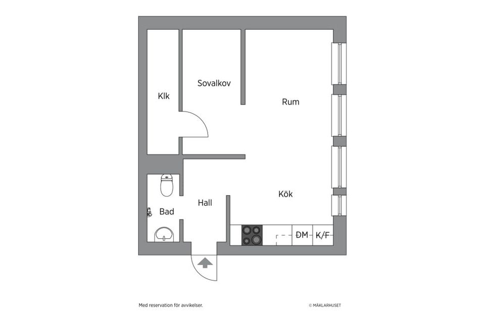 Bostadsrätt, Odalgatan 12A, Öster, Norrköping