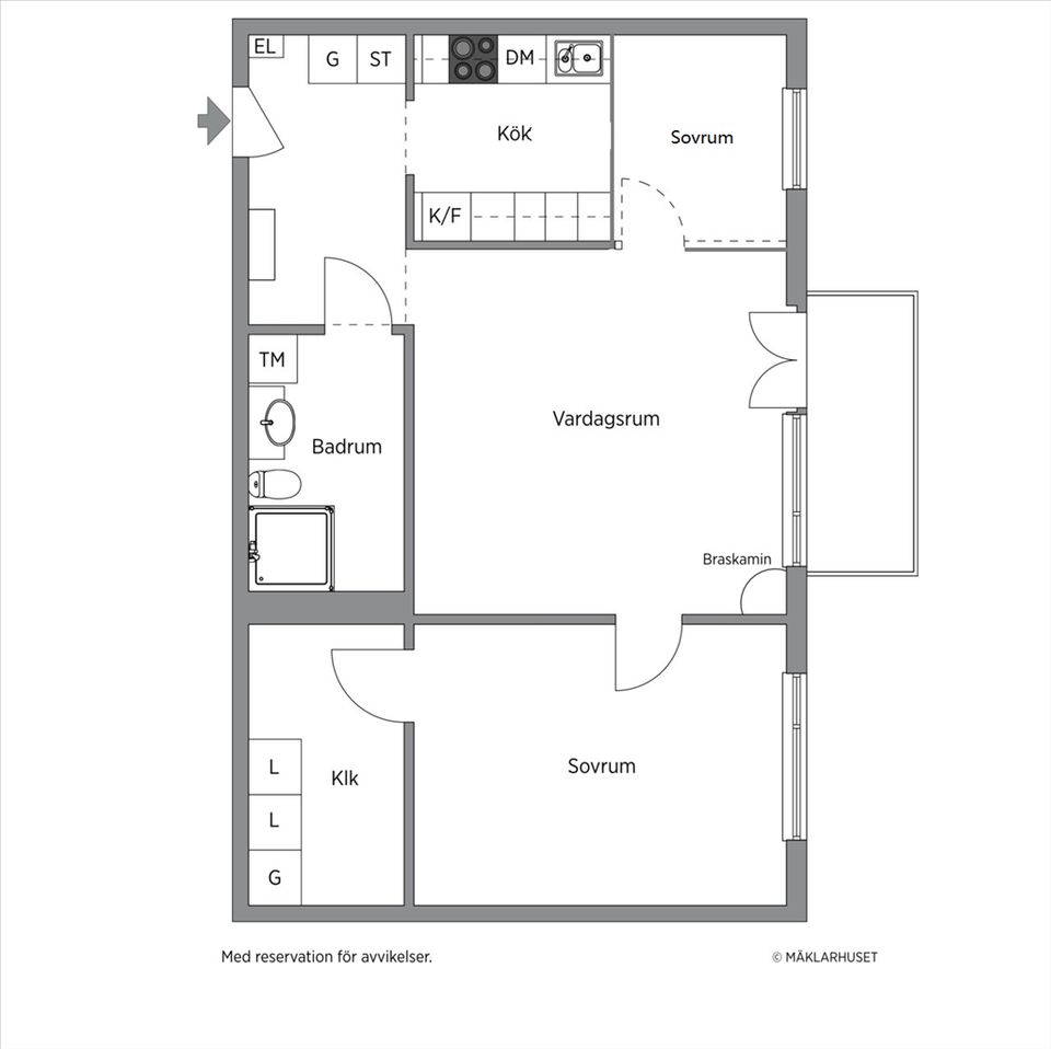 Bostadsrätt, Midskeppsgatan 16, Hammarby Sjöstad, Stockholm