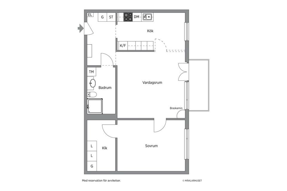Bostadsrätt, Midskeppsgatan 16, Hammarby Sjöstad, Stockholm