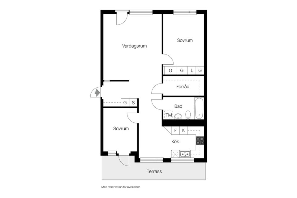 Bostadsrätt, Styrbordsgatan 16, Hammarby Sjöstad, Stockholm
