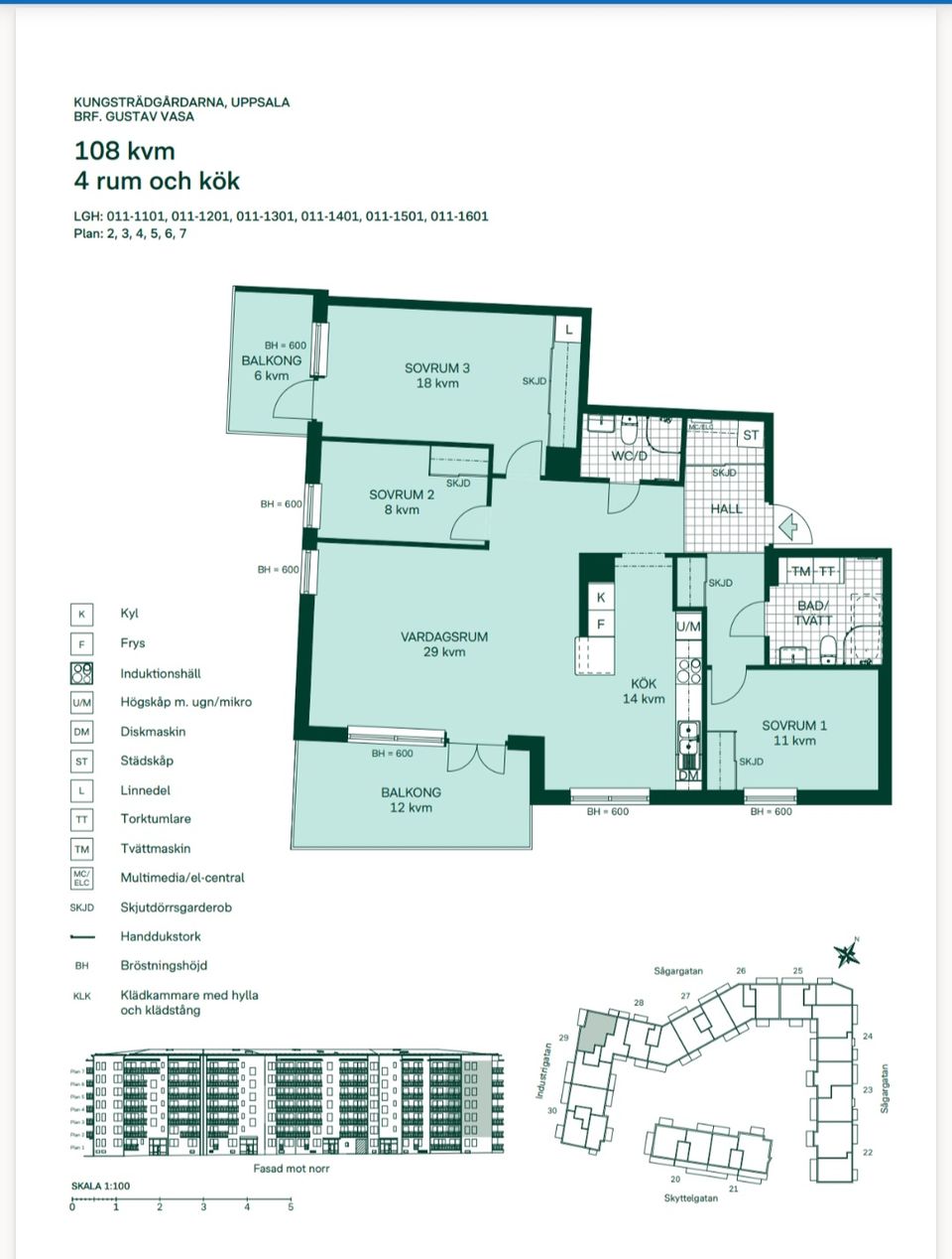 Bostadsrätt, Skyttelgatan 11, Kungsängen, Uppsala