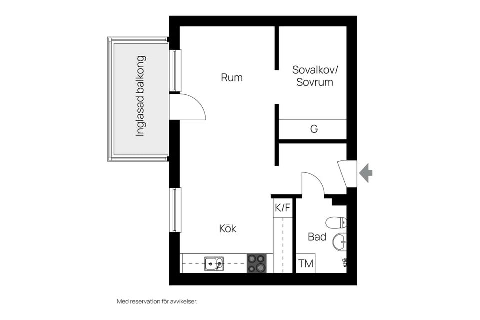 Bostadsrätt, Sveavägen 18, Centralt/Väst på stan, Sundsvall