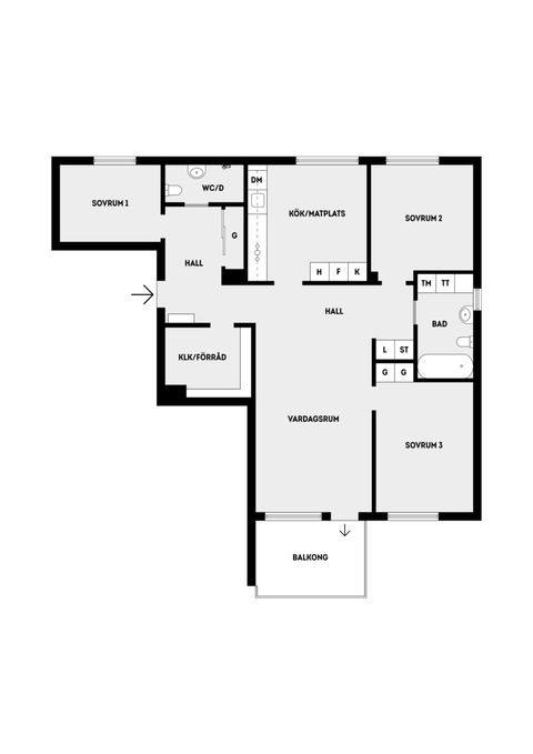 Bostadsrätt, Svampskogsvägen 154, Bällstaberg, Vallentuna