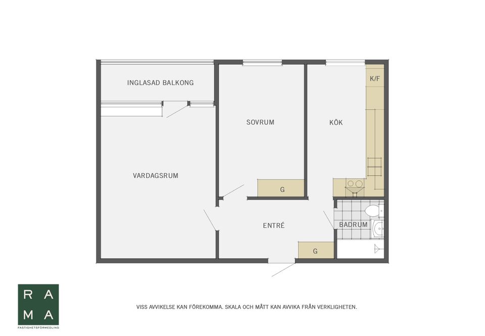 Bostadsrätt, Näsbychaussén 64B, Gamla Näsby, Kristianstad