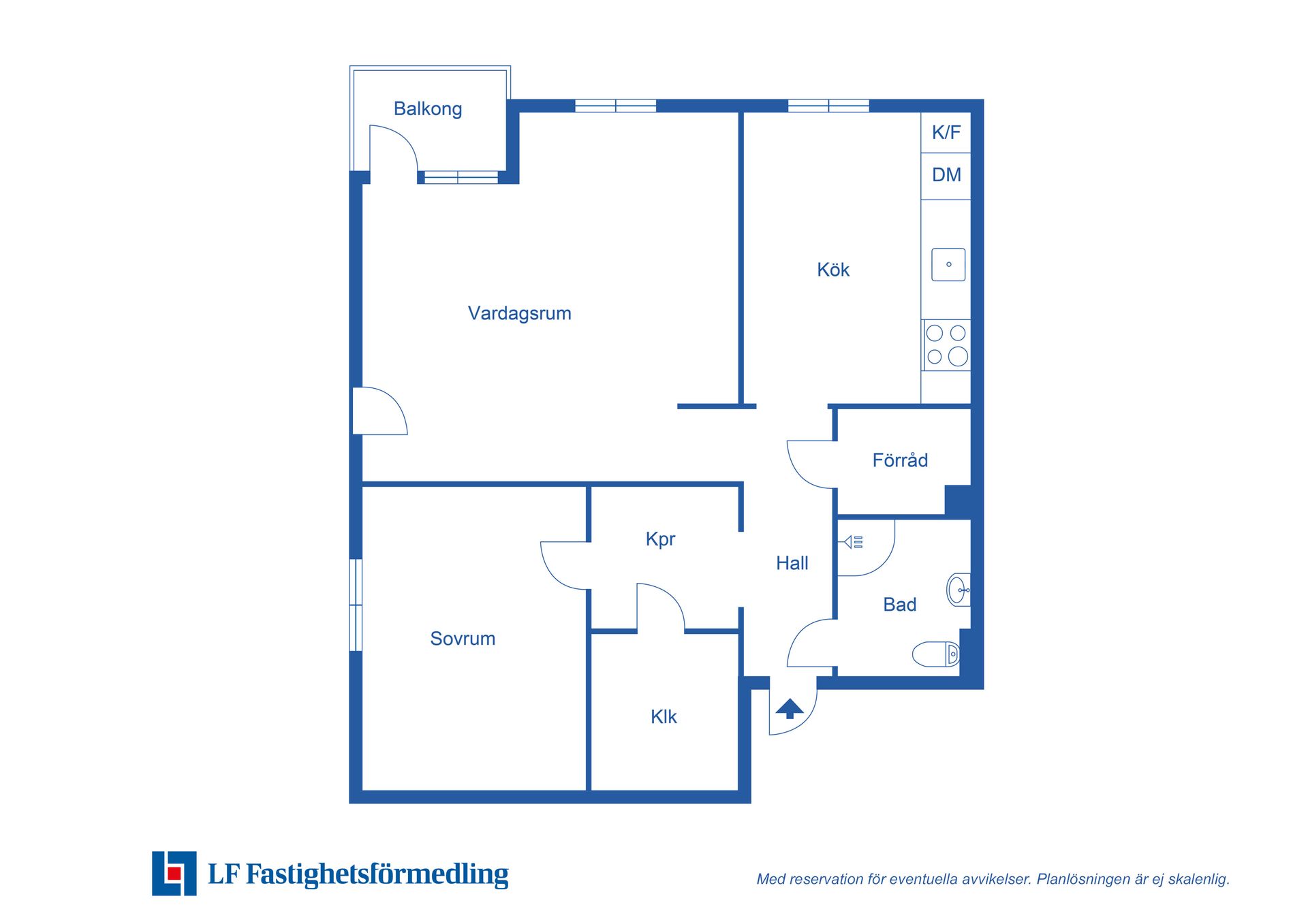 Bostadsrätt, Käringgatan 7, Bellevue, Ystad
