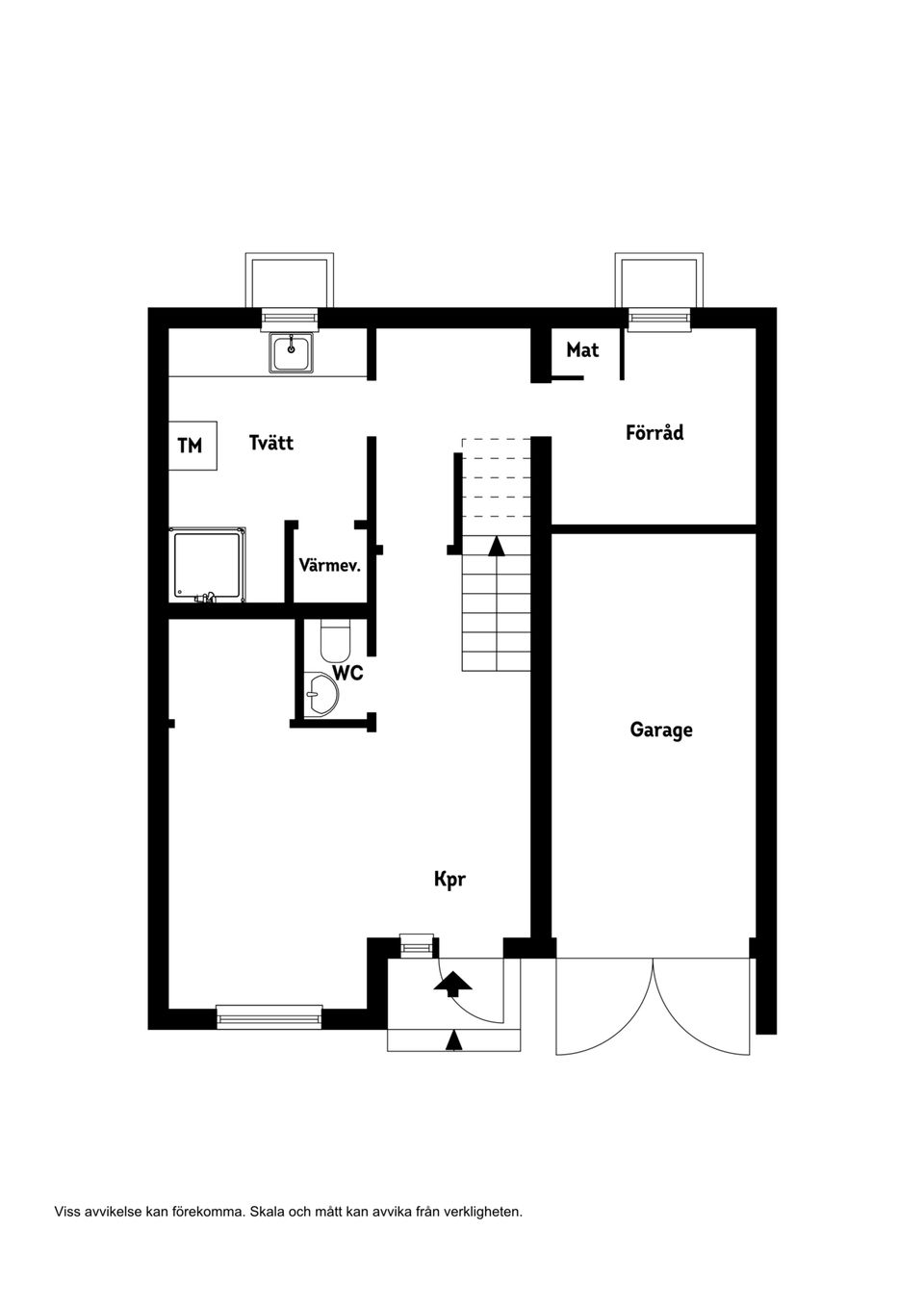 Radhus, Backgatan 14, Våxnäs, Karlstad
