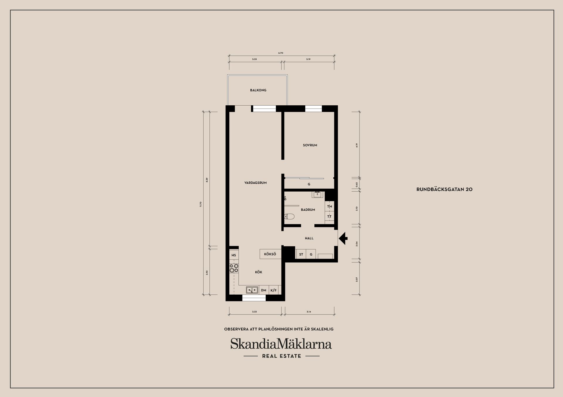 Bostadsrätt, Rundbäcksgatan 20, Centrala Hisingen - Kvillebäcken, Göteborg