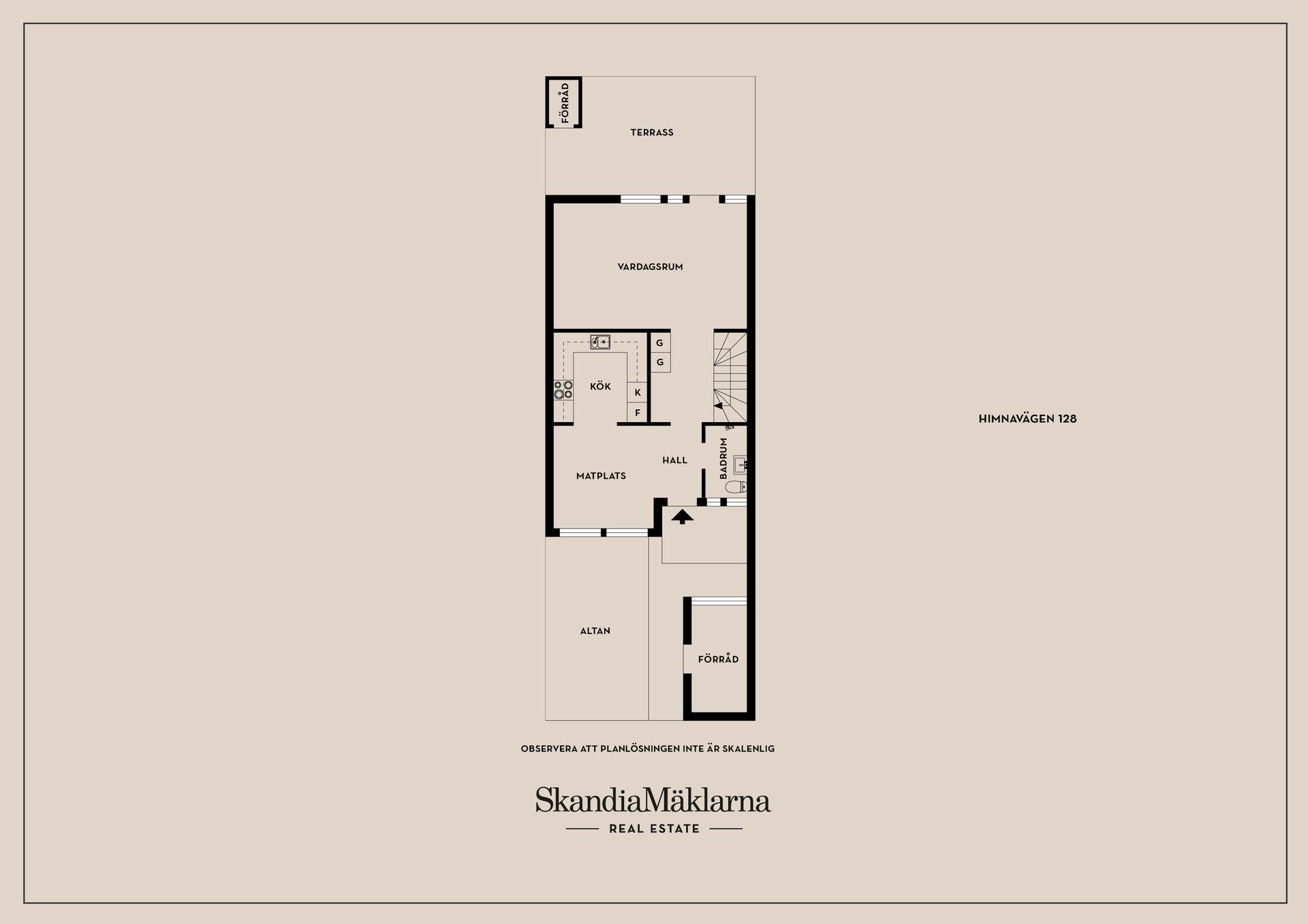 Radhus, Himnavägen 128, Linghem, Linköping