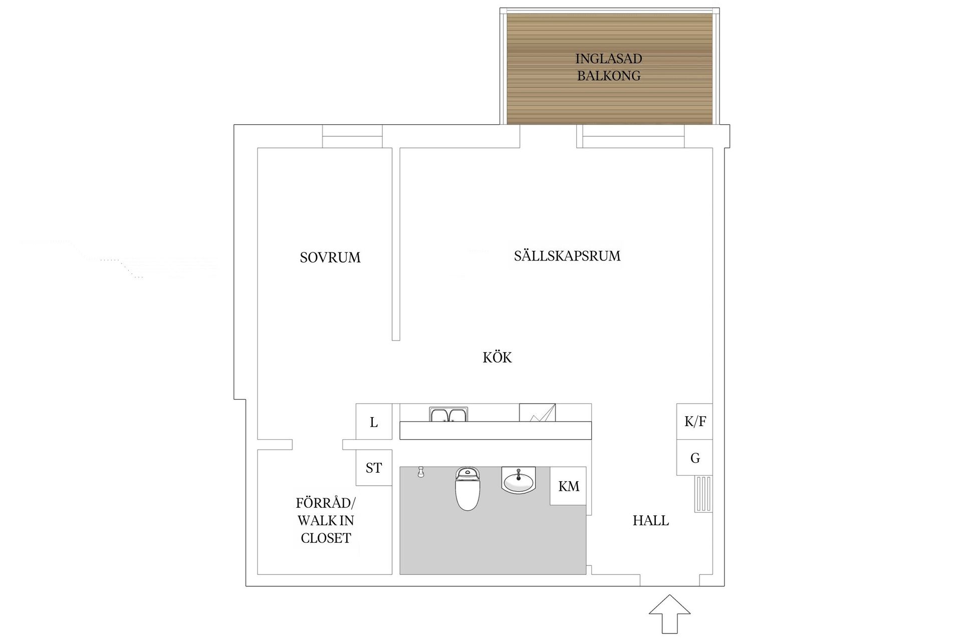 Bostadsrätt, Munstycksvägen 3, Hökarängen, Stockholm