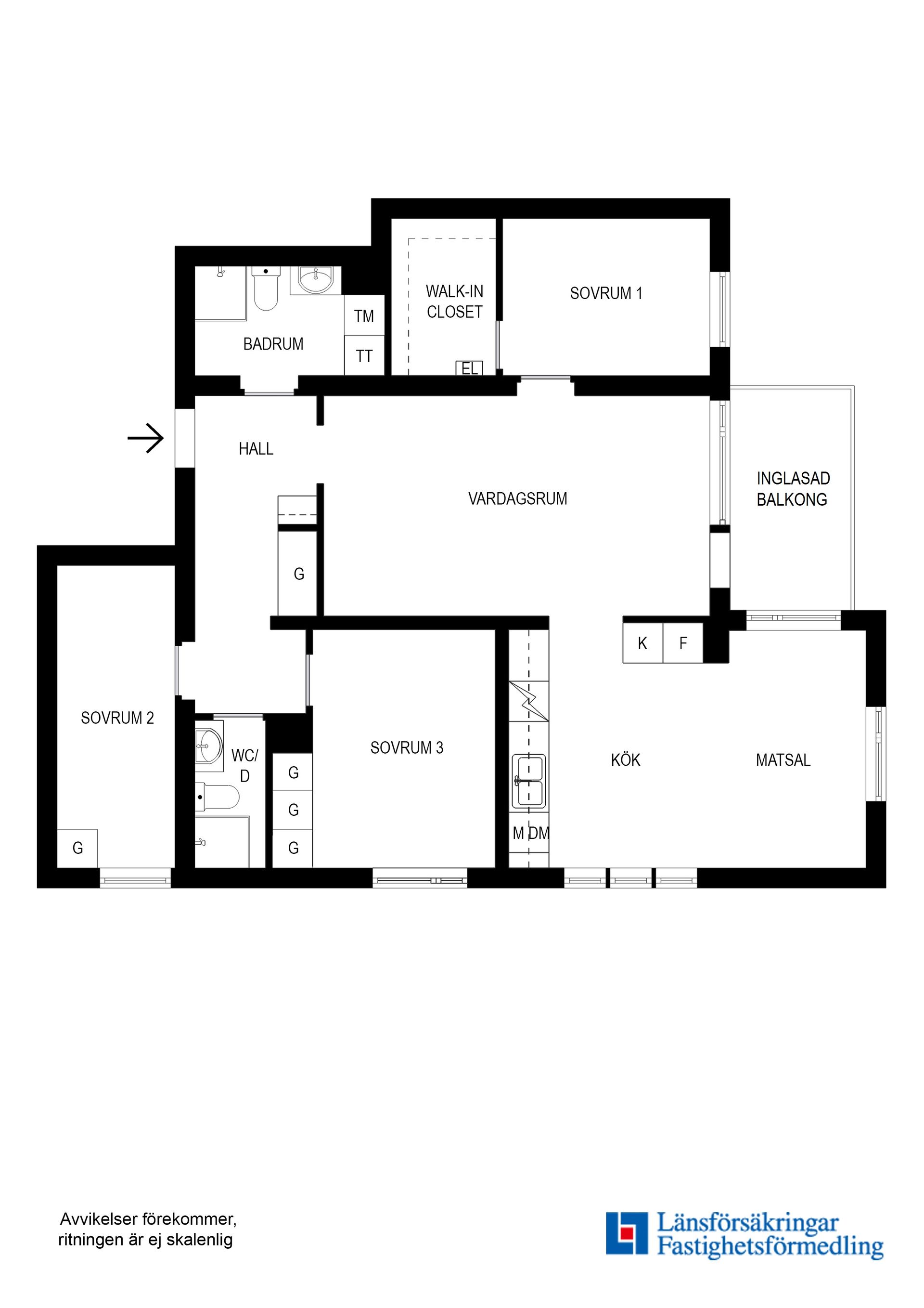 Bostadsrätt, Hovslagarevägen 23, Edsängen, Sollentuna