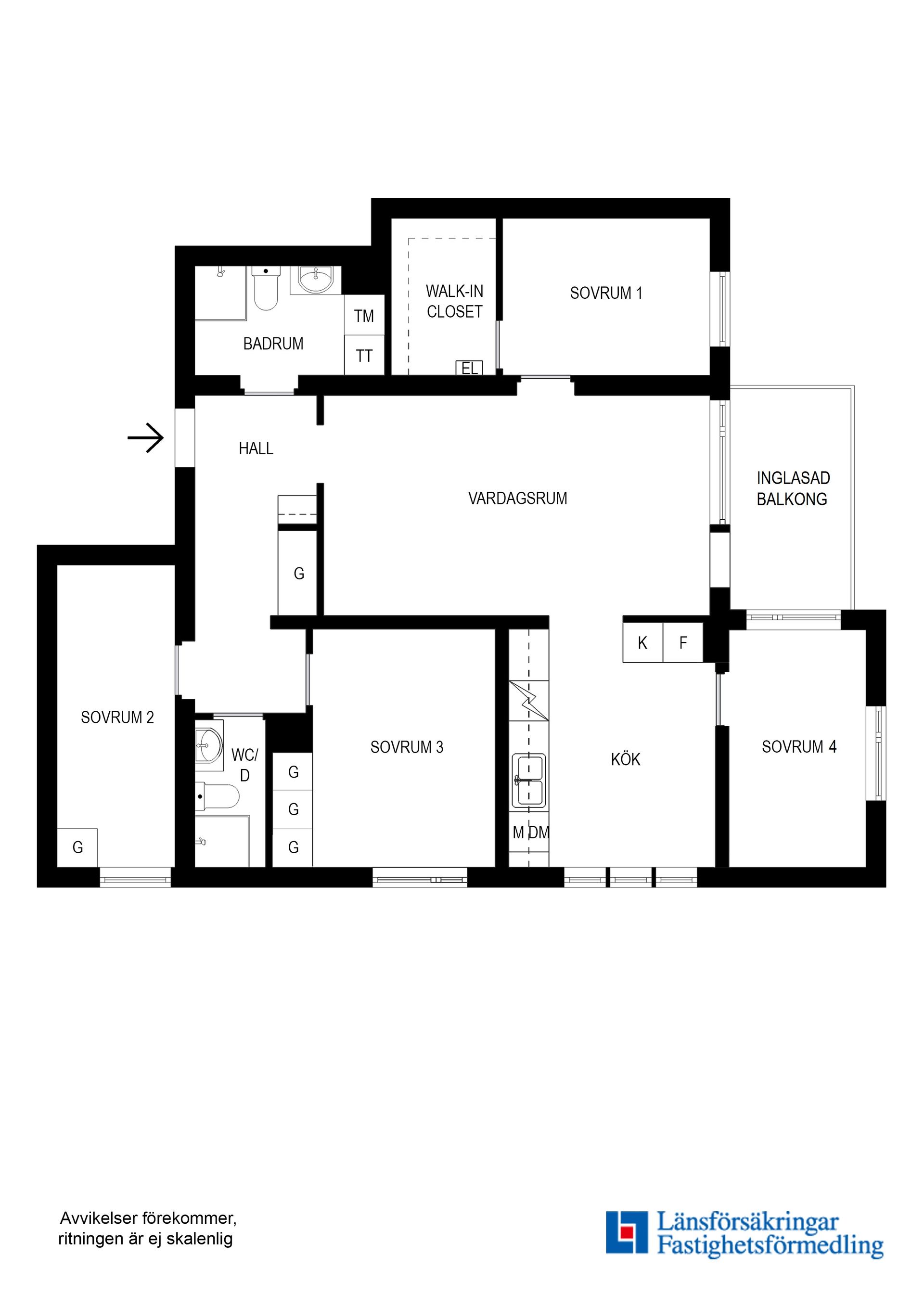 Bostadsrätt, Hovslagarevägen 23, Edsängen, Sollentuna