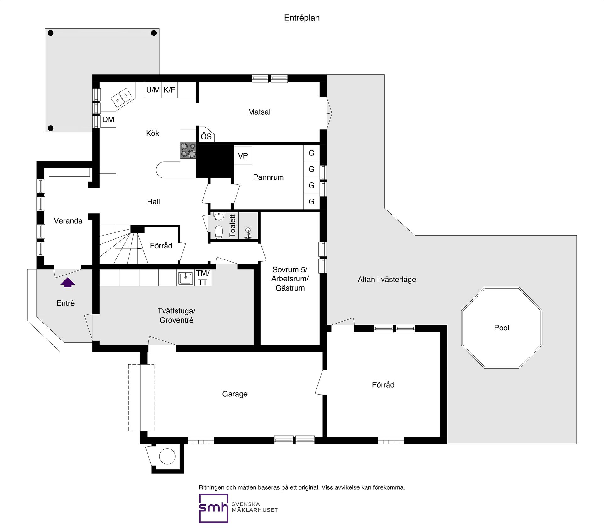 Villa, Grycksbovägen 44, Enskede - Stureby, Stockholm